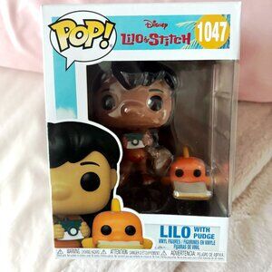 Disney Funko Pop - Lilo with Pudge Vinyl Figure #1047